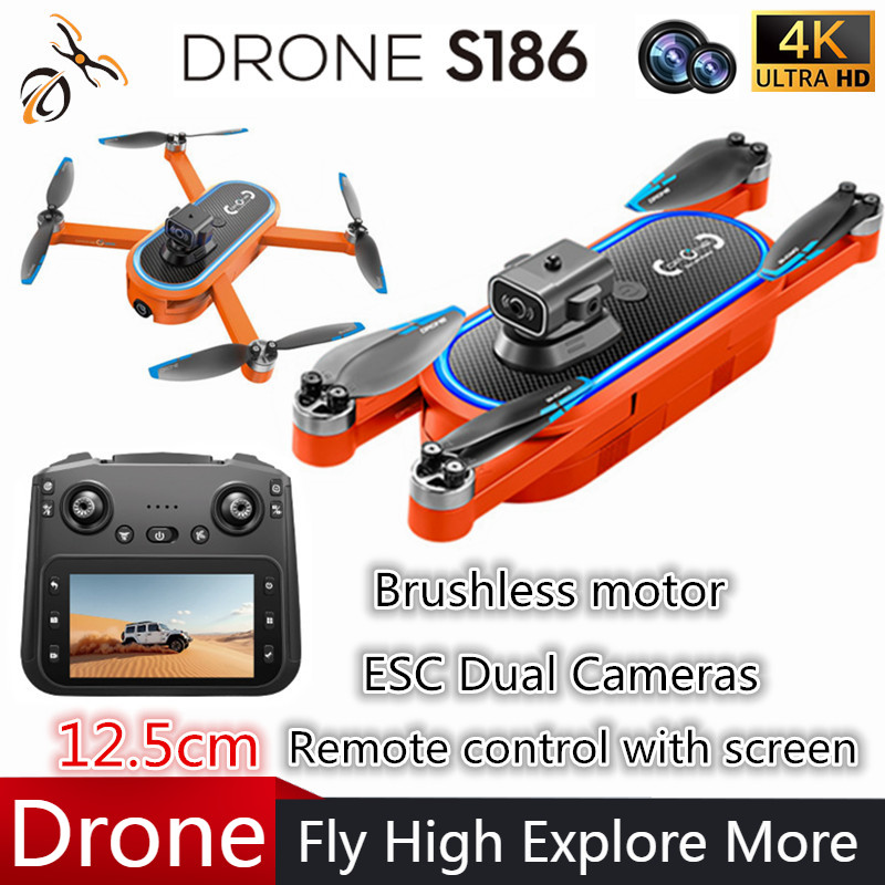 2025 S186 Drohne, professionel – Drone Gimbal 2 Axis Bewertung und Preis