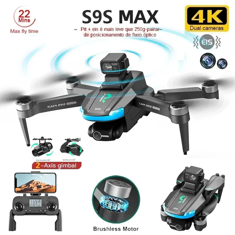 NEUE S9S MAX MINI Drone 4K 2-A – Drone Gimbal 2 Axis Bewertung und Preis